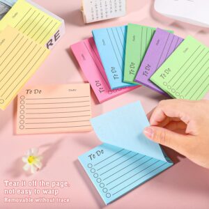 9 Pack To Do List Sticky Notes Colorful Sticky Notes