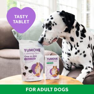 YuMOVE Calming Care for Adult Dogs | Previously YuCALM Dog | Calming Supplement for Dogs who are Stressed or Nervous |60 tablets | Packaging may vary